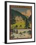 Chemin De Fer D'Orleans, French Railway Travel Poster-null-Framed Giclee Print