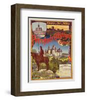 Chemin de fer du Nord Pierrefonds-G^ Fraipont-Framed Art Print