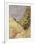 Chemin de La Cavee, Pourville, 1882-Claude Monet-Framed Giclee Print