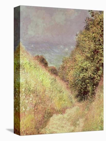 Chemin de La Cavee, Pourville, 1882-Claude Monet-Stretched Canvas