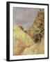 Chemin de La Cavee, Pourville, 1882-Claude Monet-Framed Giclee Print