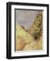 Chemin de La Cavee, Pourville, 1882-Claude Monet-Framed Premium Giclee Print