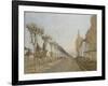 Chemin de la Machine, Louveciennes-Alfred Sisley-Framed Giclee Print