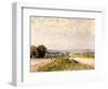 Chemin de Montbuisson à Louveciennes-Alfred Sisley-Framed Giclee Print