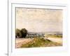 Chemin de Montbuisson à Louveciennes-Alfred Sisley-Framed Giclee Print