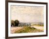 Chemin de Montbuisson à Louveciennes-Alfred Sisley-Framed Giclee Print