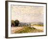 Chemin de Montbuisson à Louveciennes-Alfred Sisley-Framed Giclee Print