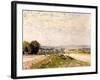 Chemin de Montbuisson à Louveciennes-Alfred Sisley-Framed Giclee Print