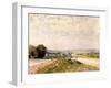 Chemin de Montbuisson à Louveciennes-Alfred Sisley-Framed Giclee Print