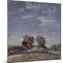 Chemin montant au soleil-Alfred Sisley-Mounted Giclee Print