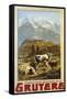 Chemins De Fer De La Gruyere 1906-null-Framed Stretched Canvas