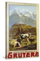 Chemins De Fer De La Gruyere 1906-null-Stretched Canvas