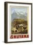 Chemins De Fer De La Gruyere 1906-null-Framed Premium Giclee Print