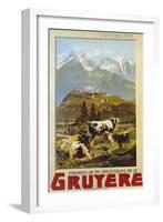 Chemins De Fer De La Gruyere 1906-null-Framed Giclee Print