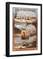 Chemins de Fer de Paris Lyon-null-Framed Giclee Print