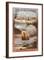 Chemins de Fer de Paris Lyon-null-Framed Giclee Print