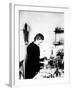 Chemist Marie Curie at Work in Her Laboratory-null-Framed Premium Photographic Print