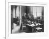 Chemist Marie Curie in Her Laboratory-null-Framed Premium Photographic Print