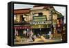 Chemist's Shop, Yokohama, Japan, 20th Century-null-Framed Stretched Canvas