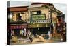 Chemist's Shop, Yokohama, Japan, 20th Century-null-Stretched Canvas