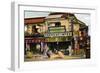 Chemist's Shop, Yokohama, Japan, 20th Century-null-Framed Giclee Print