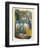 'Chemist Shop at Night', 1938, (1946)-Eric Ravilious-Framed Premium Giclee Print