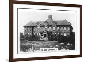 Chemistry Building, Mcgill University, Montreal, Canada, C1920s-null-Framed Giclee Print