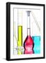 Chemistry Glass-ware-Sigrid Gombert-Framed Photographic Print