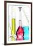 Chemistry Glass-ware-Sigrid Gombert-Framed Photographic Print