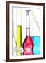 Chemistry Glass-ware-Sigrid Gombert-Framed Photographic Print