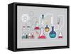 Chemistry Infographic-Marish-Framed Stretched Canvas