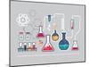 Chemistry Infographic-Marish-Mounted Art Print