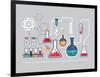 Chemistry Infographic-Marish-Framed Art Print