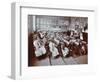 Chemistry Lesson, Albion Street Girls School, Rotherhithe, London, 1908-null-Framed Photographic Print