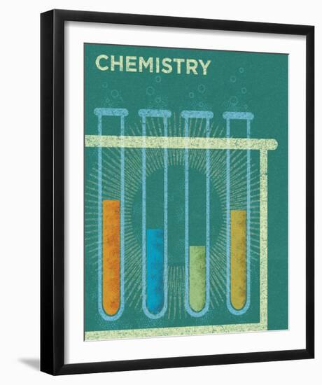 Chemistry-John W^ Golden-Framed Giclee Print