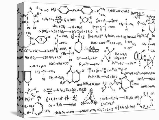 Chemistry-Inga Nielsen-Stretched Canvas