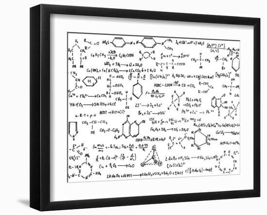 Chemistry-Inga Nielsen-Framed Art Print