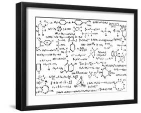 Chemistry-Inga Nielsen-Framed Art Print