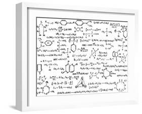 Chemistry-Inga Nielsen-Framed Art Print