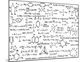 Chemistry-Inga Nielsen-Mounted Art Print