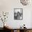 Chemists Pierre Curie and Wife Marie Curie in Their Laboratory-null-Framed Stretched Canvas displayed on a wall