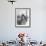 Chemists Pierre Curie and Wife Marie Curie in Their Laboratory-null-Framed Premium Photographic Print displayed on a wall