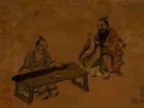 Immortals Celebrating a Birthday, 1649-Chen Hongshou-Giclee Print