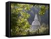 Chendebji Chorten Between Wangdue Phodrang and Trongsa, Bhutan, Asia-Lee Frost-Framed Stretched Canvas