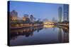 Chengdu, Sichuan, China at Anshun Bridge.-SeanPavonePhoto-Stretched Canvas