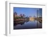 Chengdu, Sichuan, China at Anshun Bridge.-SeanPavonePhoto-Framed Photographic Print