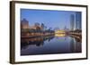 Chengdu, Sichuan, China at Anshun Bridge.-SeanPavonePhoto-Framed Photographic Print