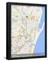 Chennai, India Map-null-Framed Poster