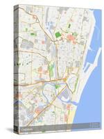 Chennai, India Map-null-Stretched Canvas