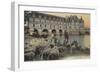 Chenonceaux, Le Chateaux, La Facade Orientale-null-Framed Giclee Print